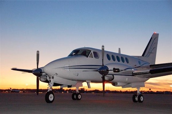 King Air 100 Turboprop private jet