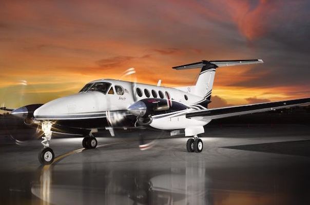 king air 200 turbo prop private jet